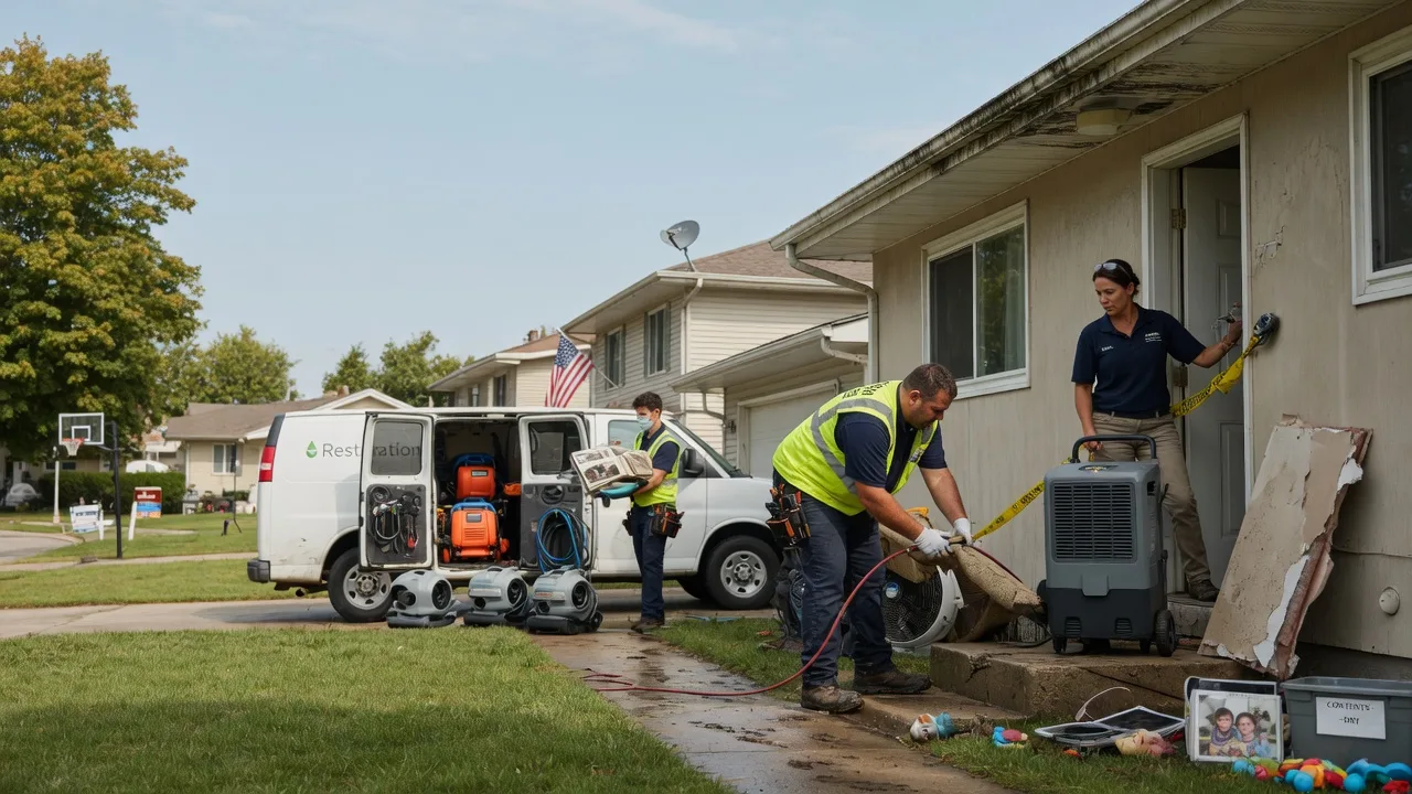 Water Damage Restoration in Shubert, NE near me